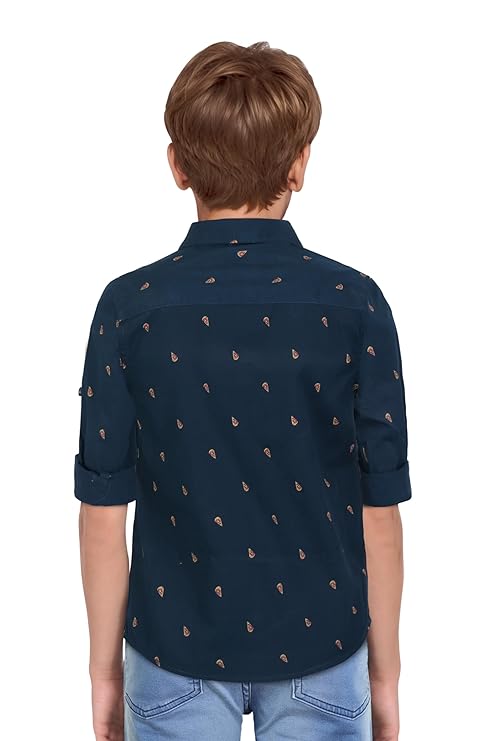 Allen Solly Boy's Regular Fit Shirt