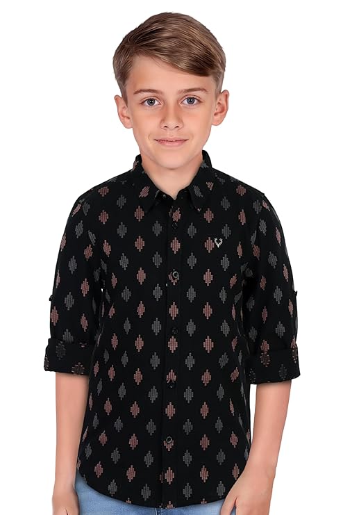 Allen Solly Boy's Regular Fit Shirt