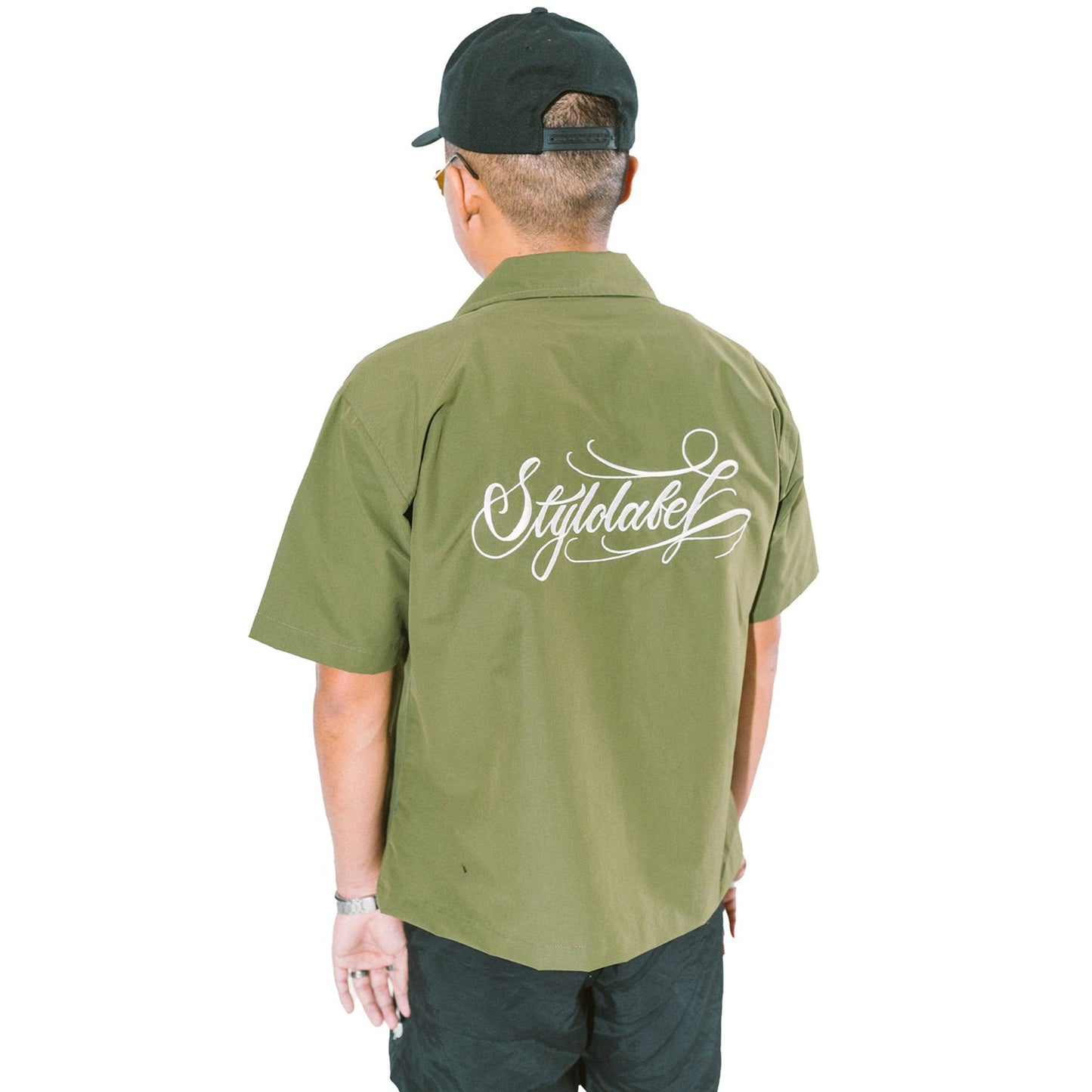 Garage shirt (OLIVE GREEN)