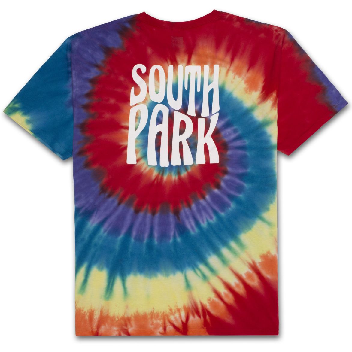 HUF South Park trippy tie dye tee