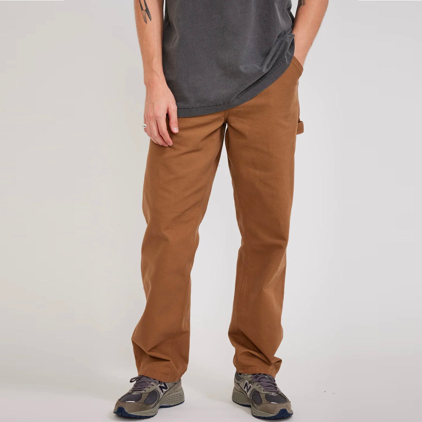 Single Knee Pant Organic (Hamilton Brown)