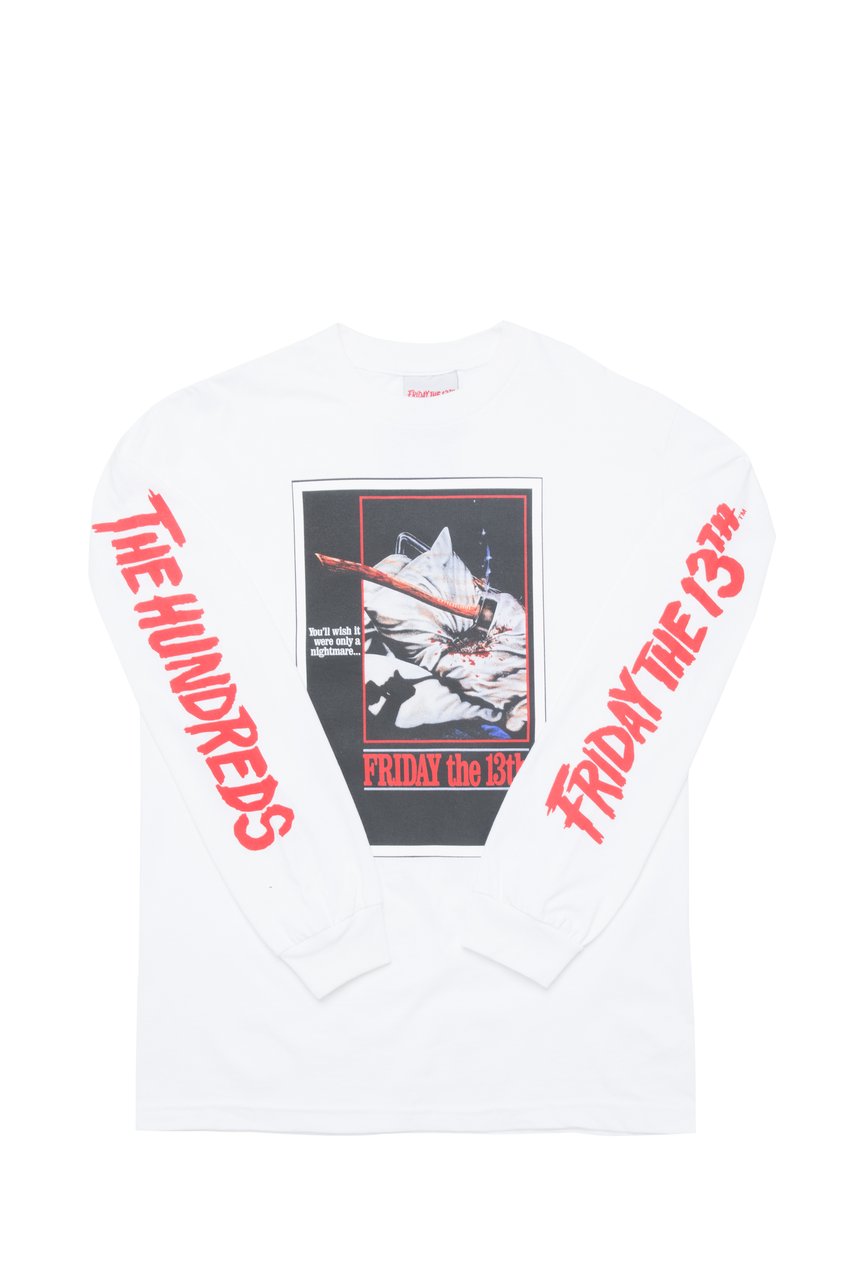 THE HUNDREDS X FRIDAY THE 13TH SCREAM L/S T-SHIRT