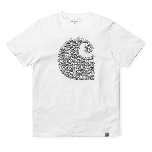 Carhartt WIP SS duck swarm tee